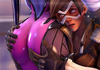 百合大法好 黑寡妇猎空者同人图集