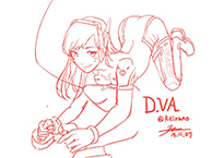 你们这群绅士太污了 D.va驾驶姿势大猜想