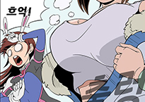 韩国玩家手绘守望先锋同人 小美太胸残