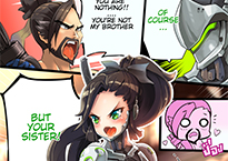 守望先锋同人漫：我的弟弟不可能这么可爱